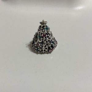 Pandora Charm - Sterling Silver with gems